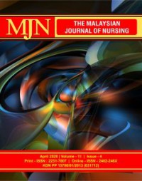 The Malaysian Journal of Nursing, April 2020 Vol. 11 Issue 4
