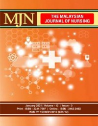 The Malaysian Journal of Nursing, January 2021 Vol. 12 Issue 3