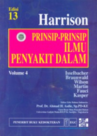 Harrison, Prinsip - Prinsip Ilmu Penyakit Dalam : Edisi 13 Volume 4