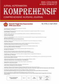 Jurnal Keperawatan Komprehensif Vol. 8, No. 2 April 2022