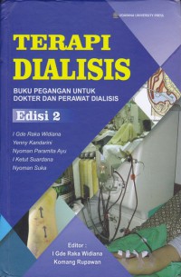 Terapi Dialisis : Buku Pegangan untuk Dokter dan Perawat Dialisis, Edisi 2