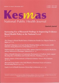 Increasing Use of Research Findings in Improving Evidence-Based Health Policy at the National Level