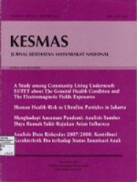 Analisis Data Riskesdes 2007/2008 : Kontribusi Karakteristik Ibu terhadap Status Imunisasi Anak di Indonesia