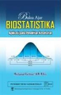 Image of Buku Ajar Biostatistika : Aplikasi pada Penelitian Kesehatan