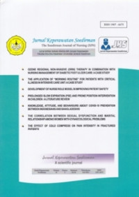 Image of The Application of Morning Routine for Patients with Critical Illness in Intensive Care Units: A Case Report